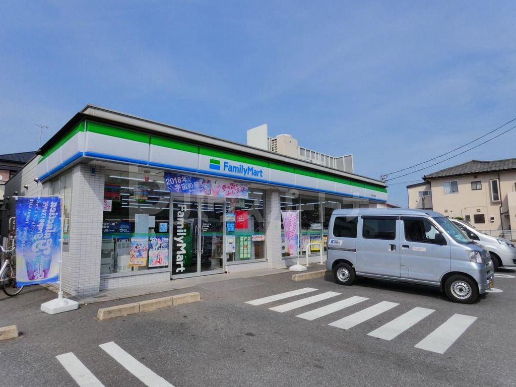 コンビニ　ファミリーマート千葉花園店（コンビニ）まで220m