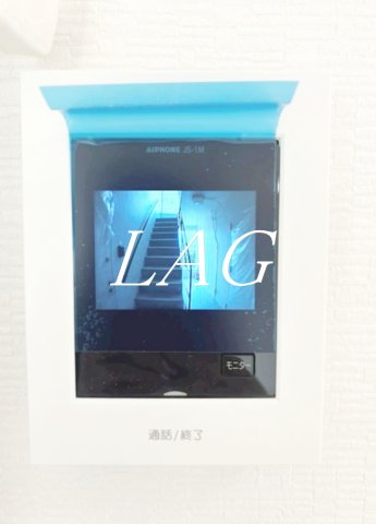 セキュリティ　モニター付きインターホンです。