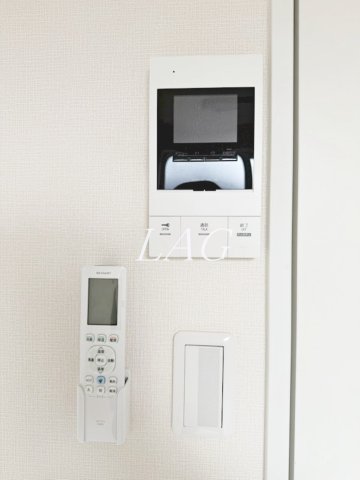 セキュリティ　モニター付きインターホンです。