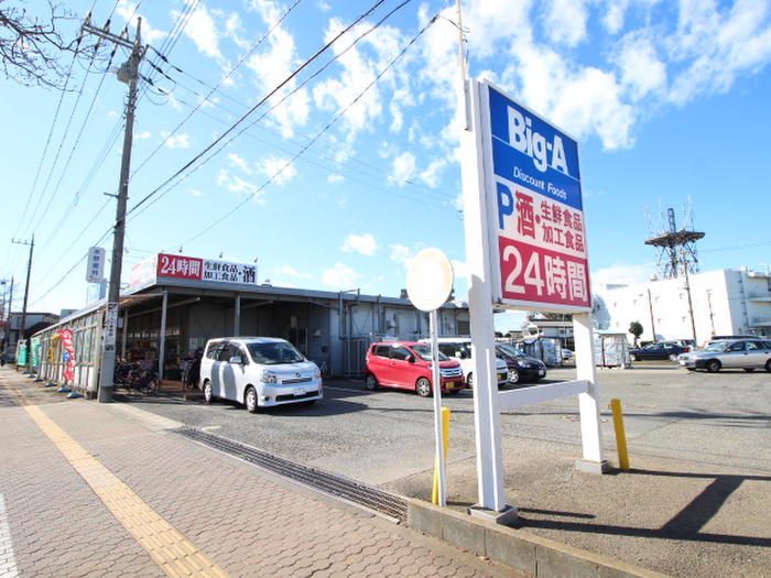 スーパー　ビッグエー（スーパー）まで310m