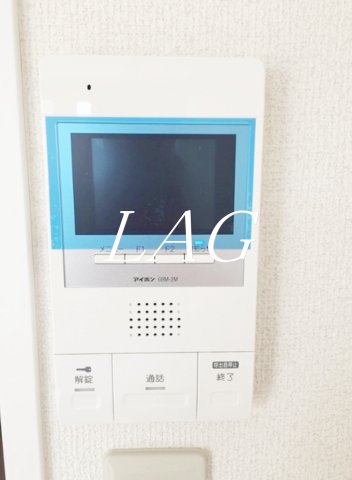 セキュリティ　モニター付きインターホンです。