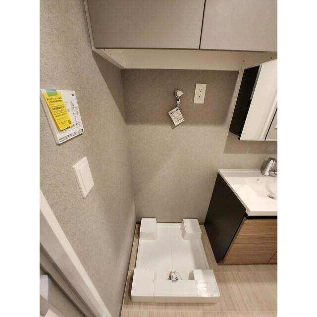 玄関　室内洗濯機置場