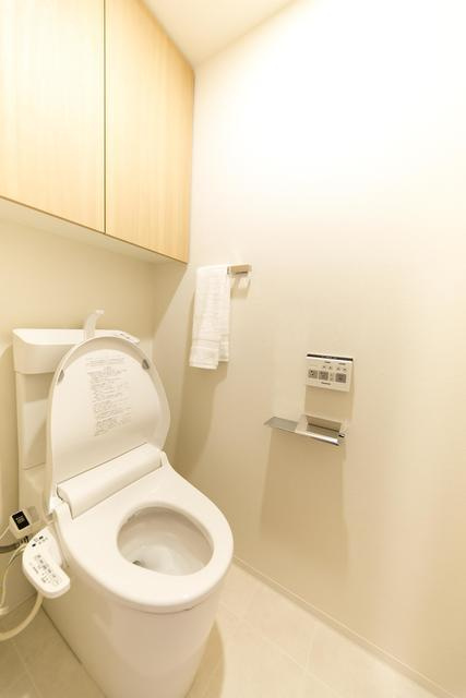 トイレ　ゆったりとした空間のトイレです