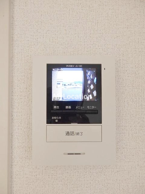 セキュリティ　☆モニター付きインターホンです☆