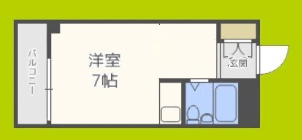 大昭マンションの間取り写真