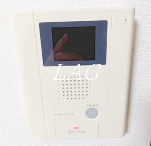セキュリティ　モニター付きインターホンです。