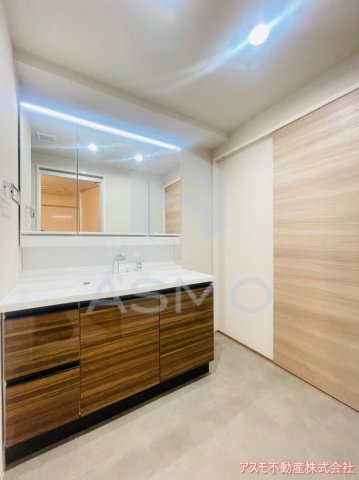 洗面設備　同マンション別部屋　参考写真
