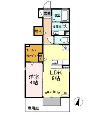 AXIS Aの間取り写真