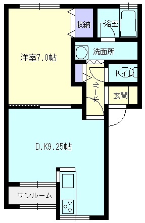 ムーンハイムの間取り写真