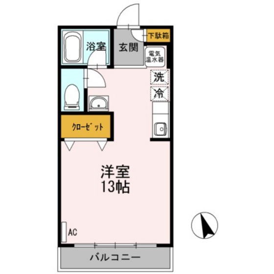 脇コーポ徳丸の間取り写真
