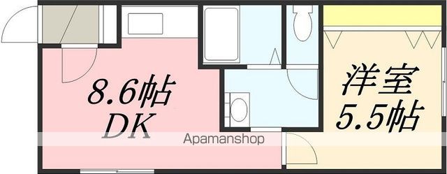 ＪＲ函館本線 南小樽駅 徒歩9分 2階建 築16年の間取り写真