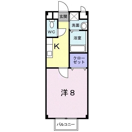 レコルト帖佐の間取り写真