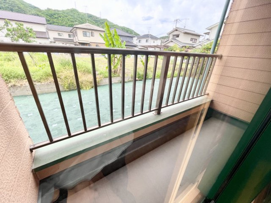 バルコニー　南向き