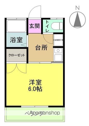 ハイツJの間取り写真