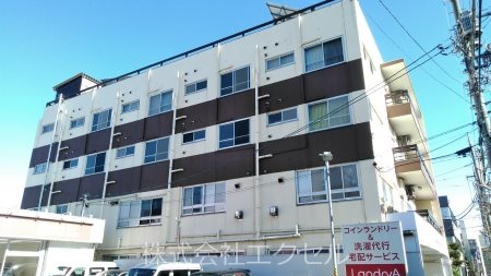 八王子市明神町のマンションの建物外観