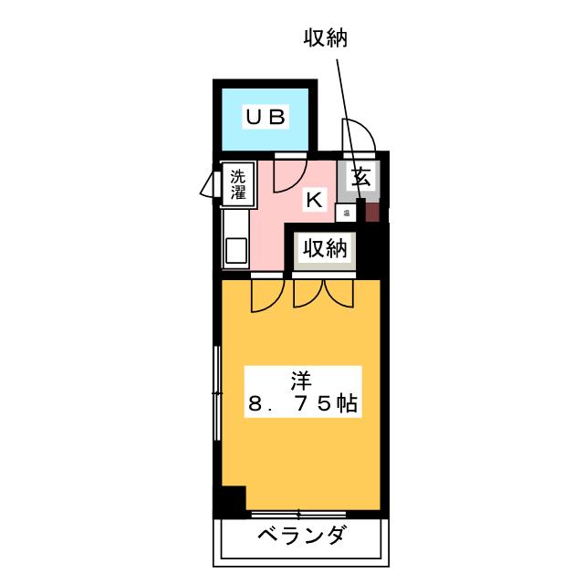 カーサノイ古渡の間取り