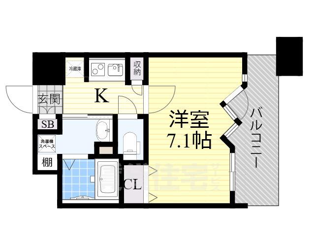 アーバンウェル茨木の間取り