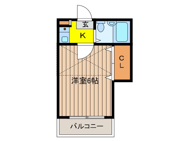 ブルースカイの間取り