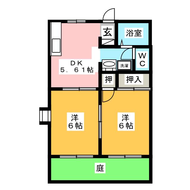 ラディーユ前島IIの間取り