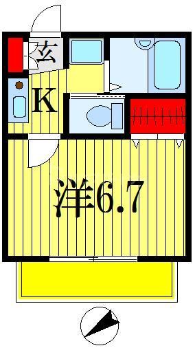 フォルス12の間取り