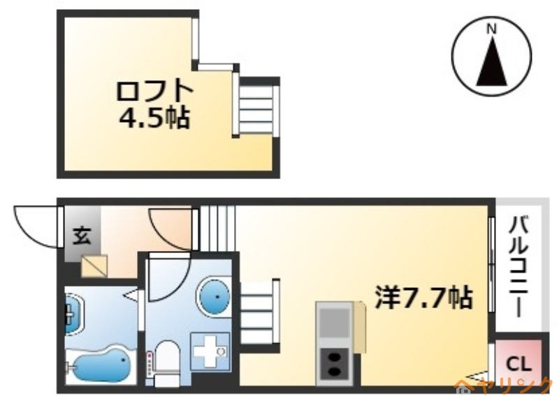 Oak Tree Maison志賀の間取り