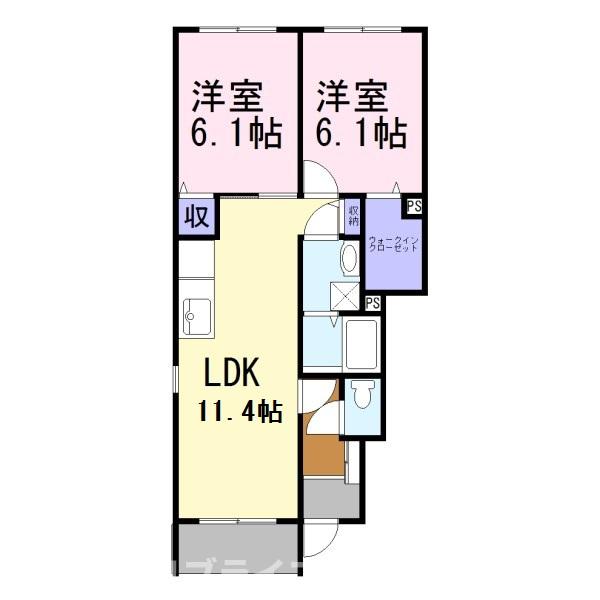 コンフォールビアンの間取り