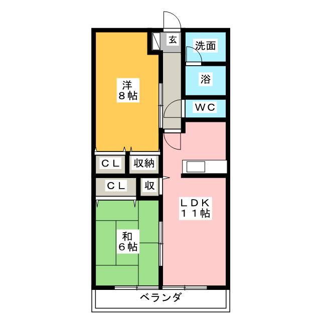 アデュームの間取り