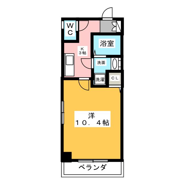 カーサ志賀本通の間取り