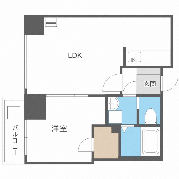 【ＦＲＡＩＳーＭの間取り】