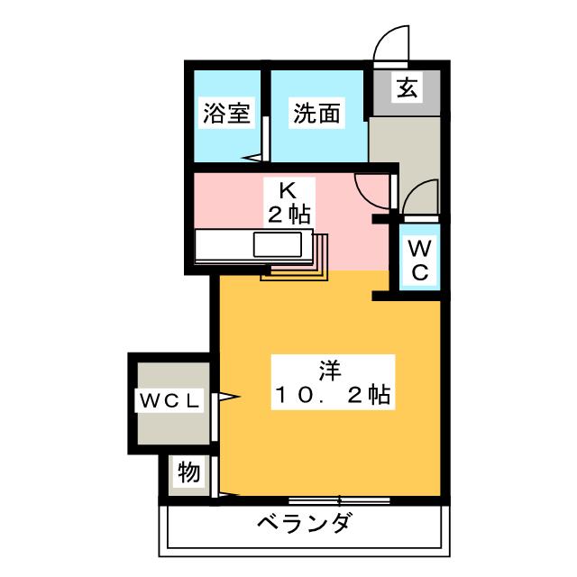 【ミン　ファルモルIの間取り】