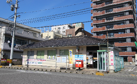 【下関市一の宮町のアパートの郵便局】