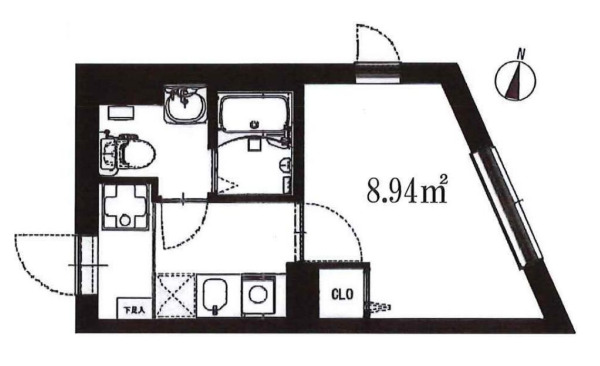 ミレドゥーエ西小山の間取り