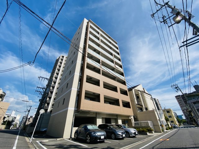 ディアメゾン新白島駅の建物外観