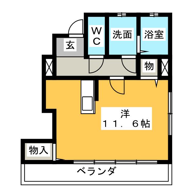 シャトレ純IIの間取り