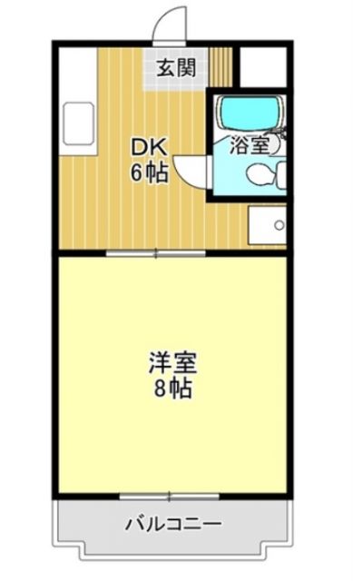 湖西市新居町新居のマンションの間取り