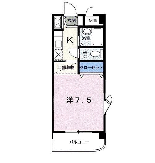 シェーンドルフ中津留の間取り