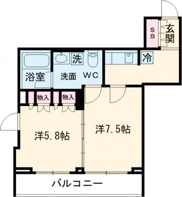 セジョリ高井戸の間取り