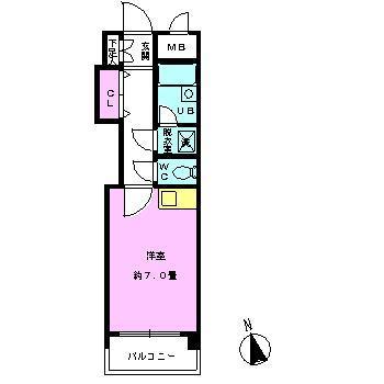 ライオンズマンション熊本中央の間取り