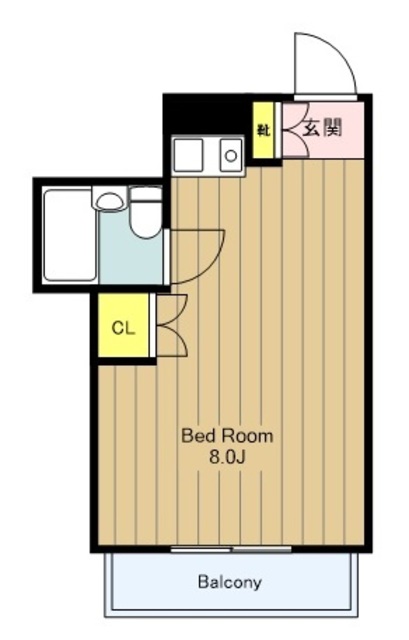 パレドール稲田堤IIの間取り