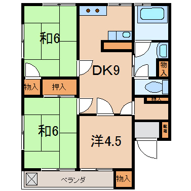 クライネスハイムの間取り