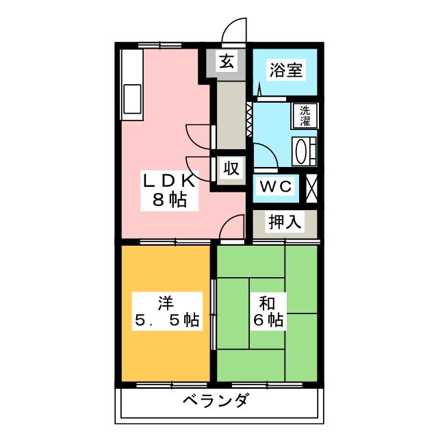 ベルサロットの間取り