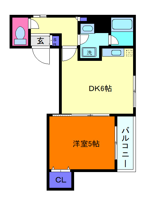 ラティ岡本の間取り