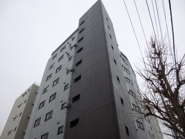 品川区旗の台のマンションの建物外観