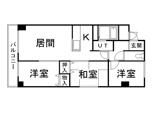 ラフィナート真栄の間取り