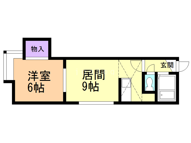 ＡＭＳ緑Ａ棟の間取り