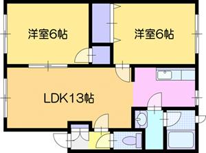 メリーヒル壱番館の間取り