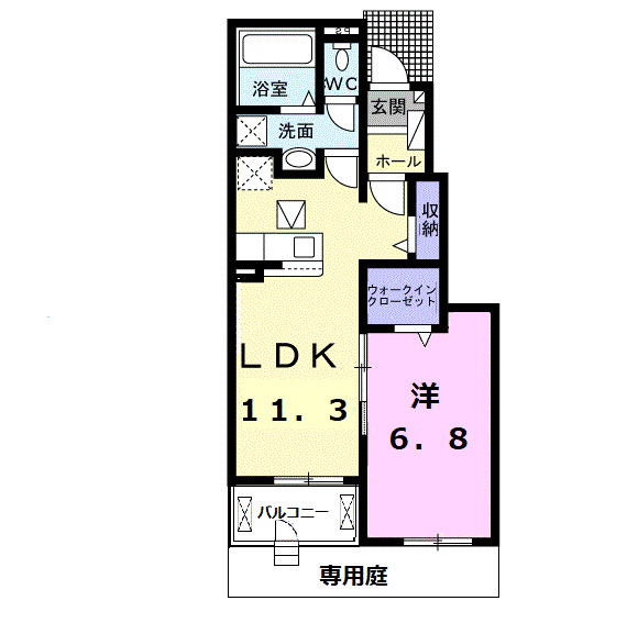 センチュリーＢの間取り