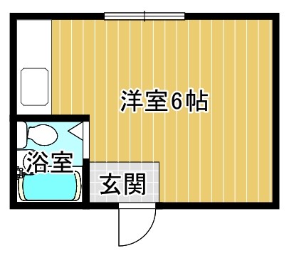 大阪市都島区都島本通のアパートの間取り