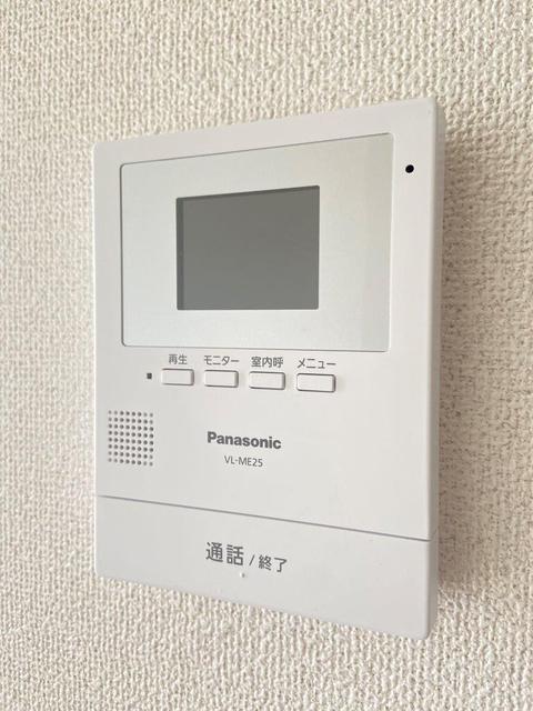 セキュリティ　モニター付きインターホン