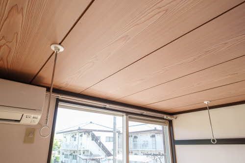 その他設備　室内物干し